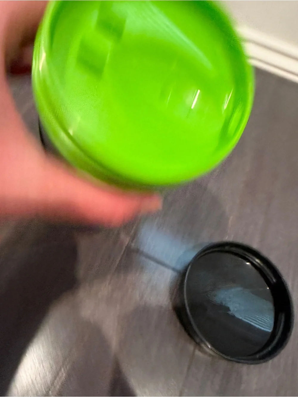 Thermos Black and Lime Green Kids Food Jar with Space Graphics Lunch Container